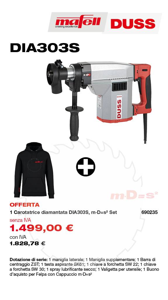 Offerte Mafell autunno 2026 | Steluxsnc